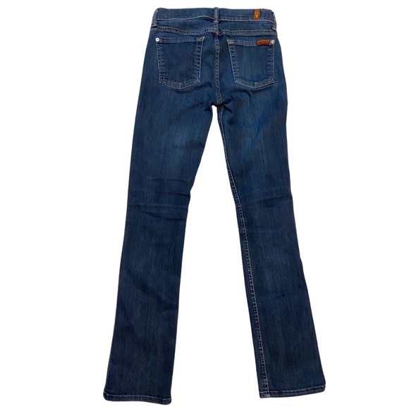 7 For All Mankind the Modern Straight jeans in dark wash size 25 good condition - Picture 6 of 6